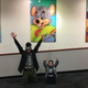I returned to Chuck E. Cheese’s 17 years later as a civilian with my homegirl Yvonne and her son, Kenzo. (courtesy of author)